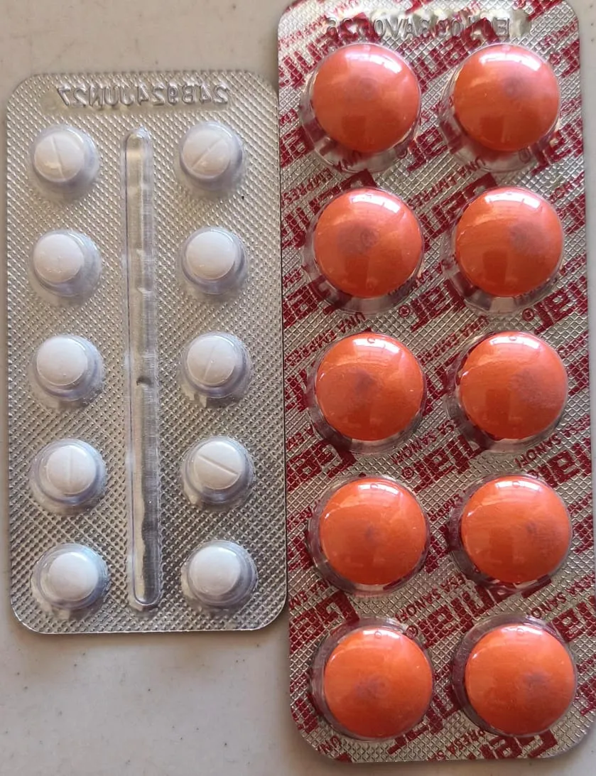 Loratadina e Iburprofeno de 400grs