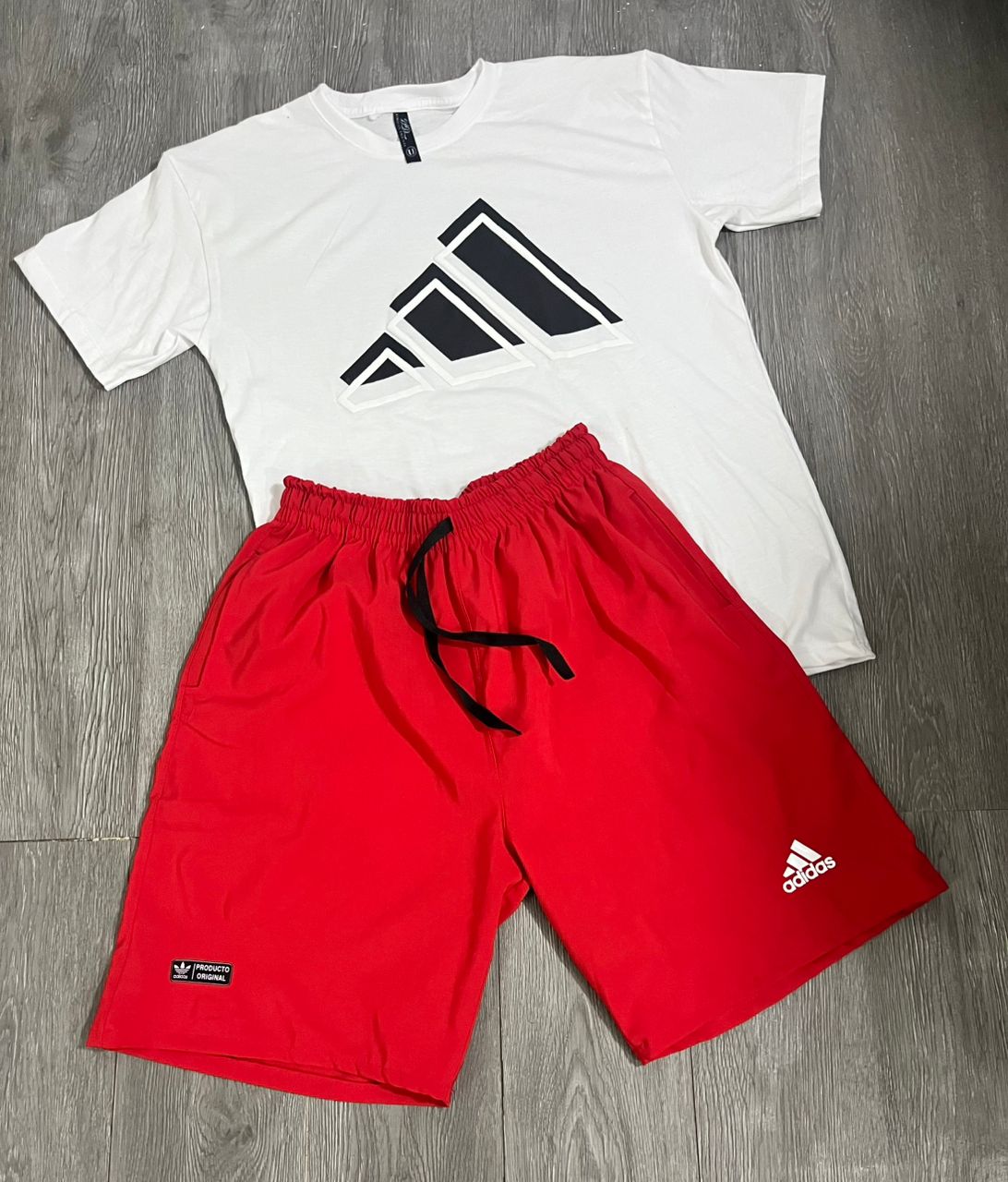 Conjunto deportivo short y franela