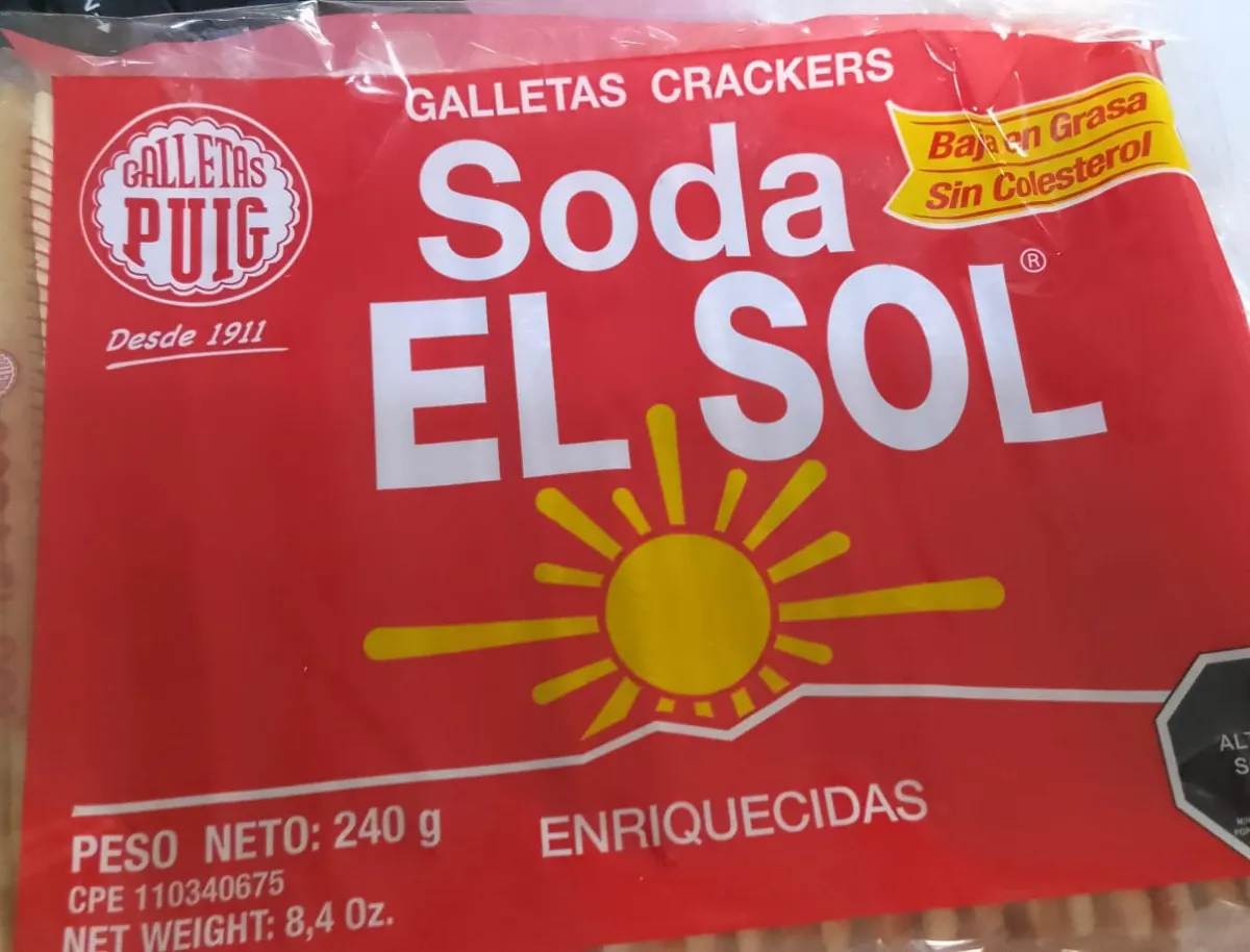 Galletas soda