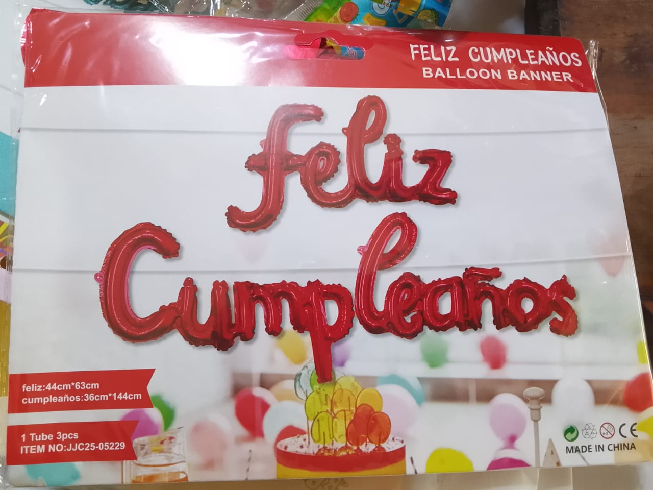 feliz cumpleanos colores