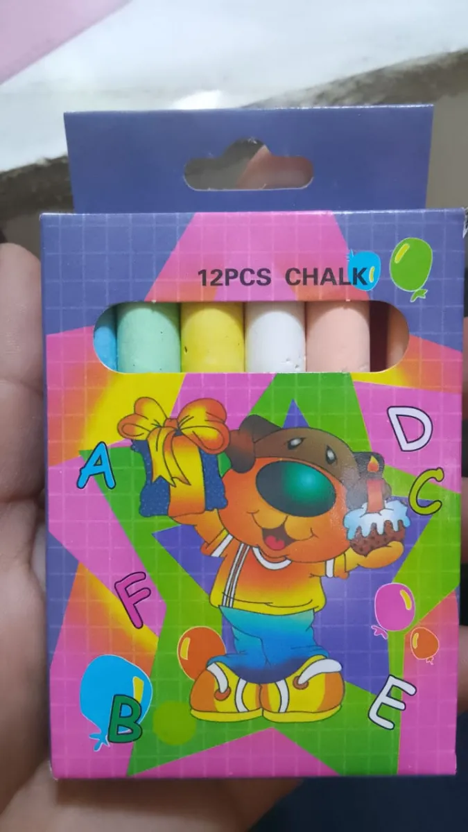 tiza color caja