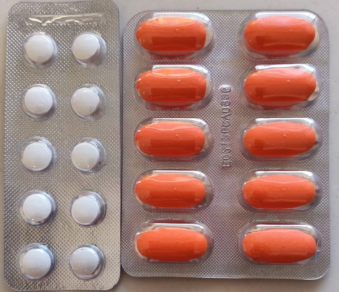 Ibuprofeno 800grs y Diclofenac de 100grs